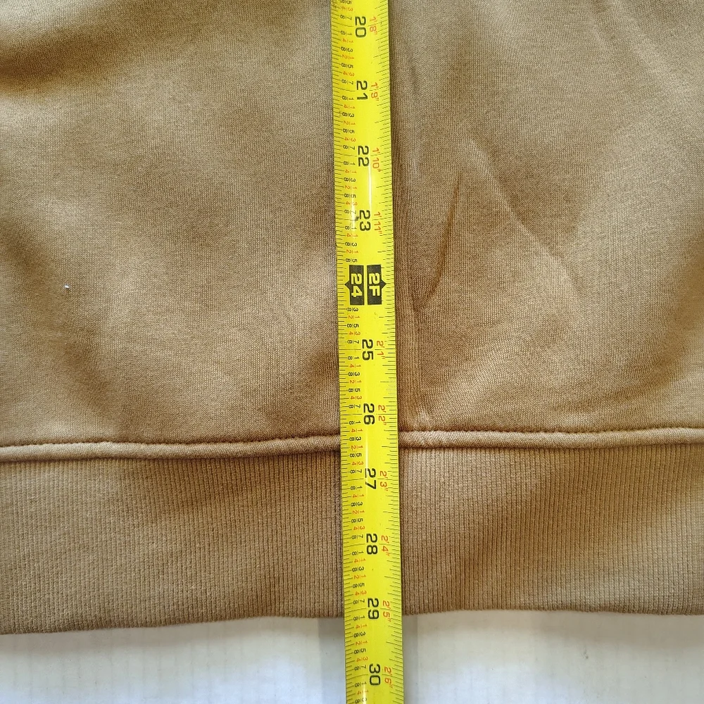 True Religion Men's Overlay‎ Logo Zip Hoodie Size XL Color Dijon